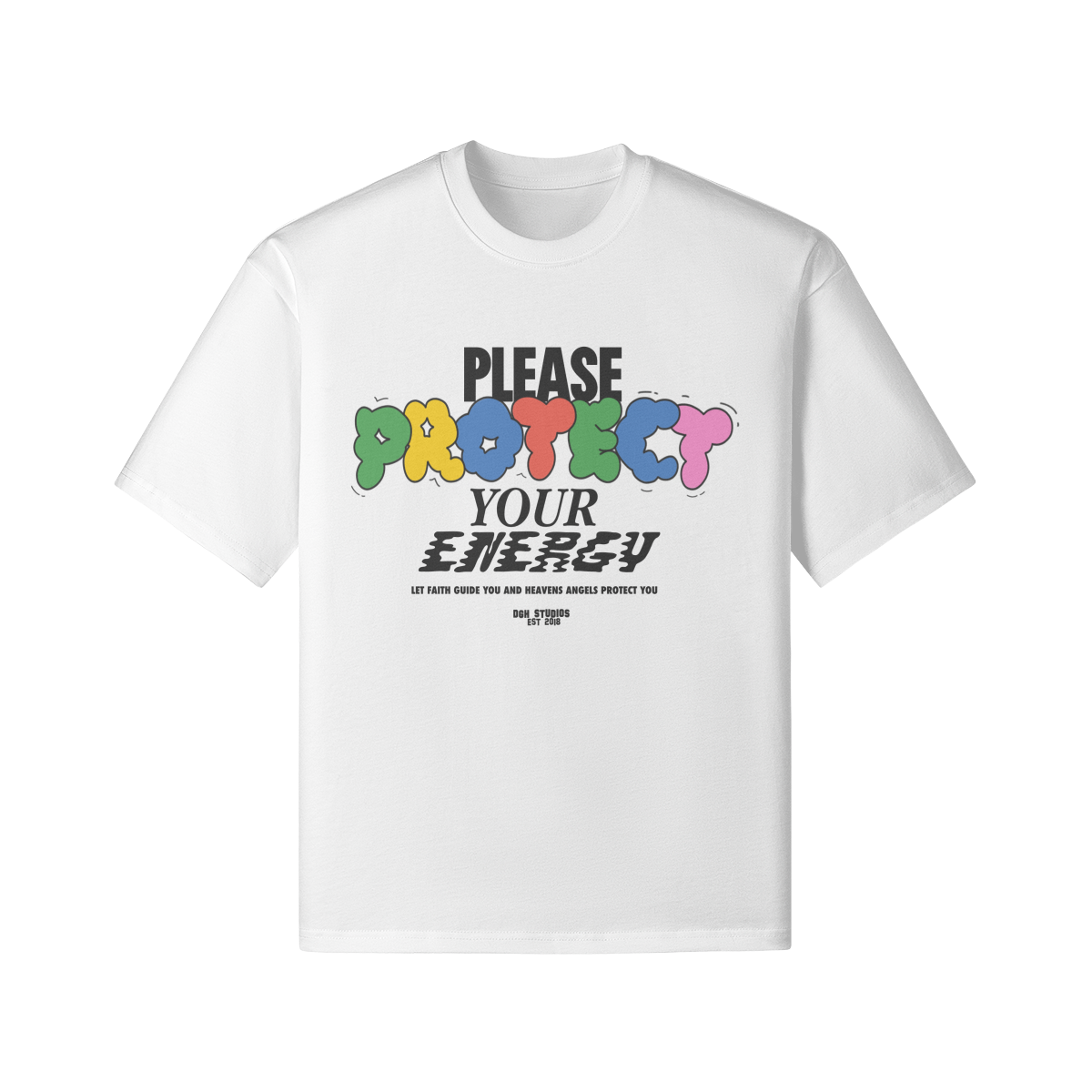 Protect Your Energy T-Shirt by DGH STUDIOS
